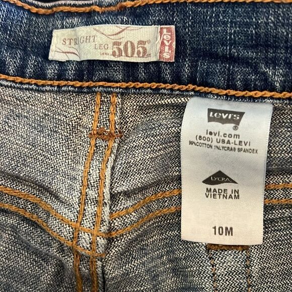Women’s size 10 M 505 Straight Leg Jeans - Picture 13 of 14